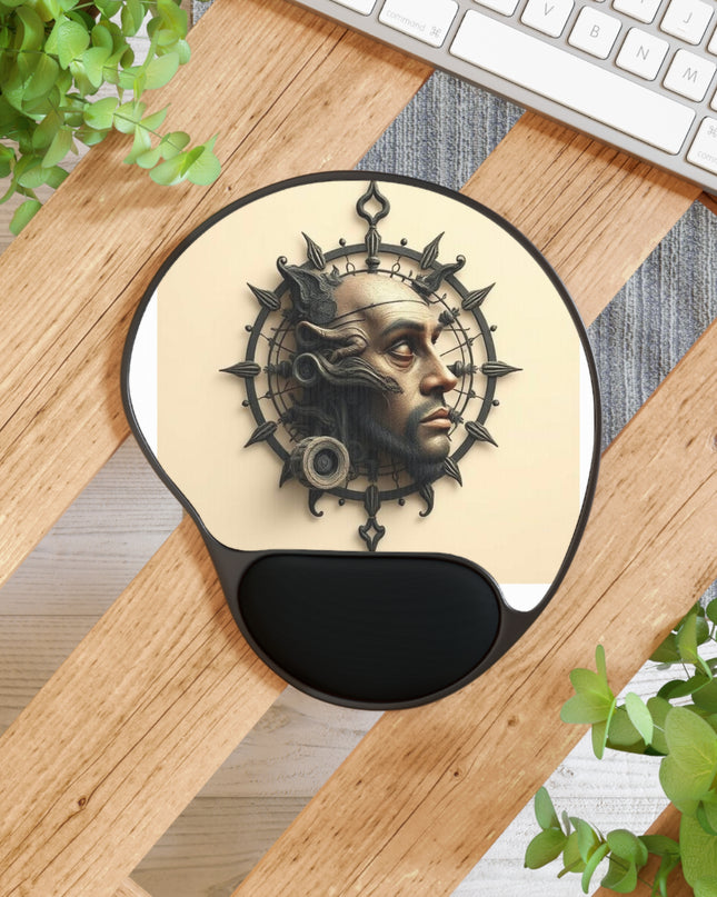Universe II Chaos Mouse Pad With Wrist Rest | Comfort, Color, and Cosmic Inspiration