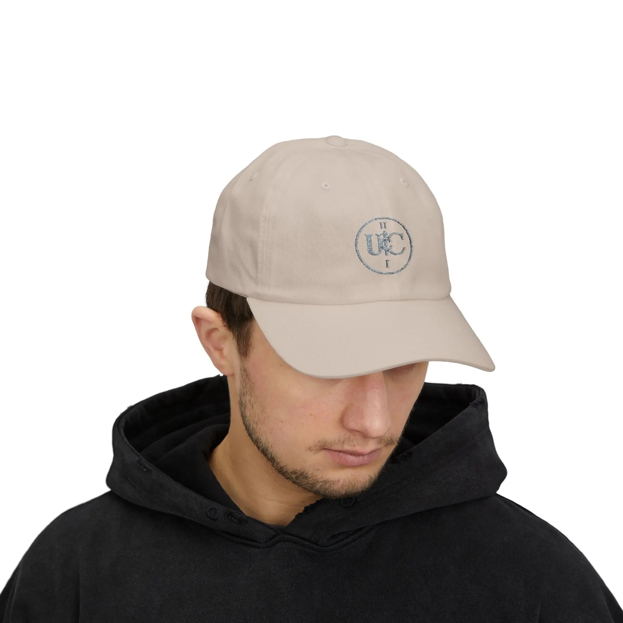 Universe II Chaos Classic Dad Hat – Embroidered U2C Emblem | Minimal Streetwear Cap Printify