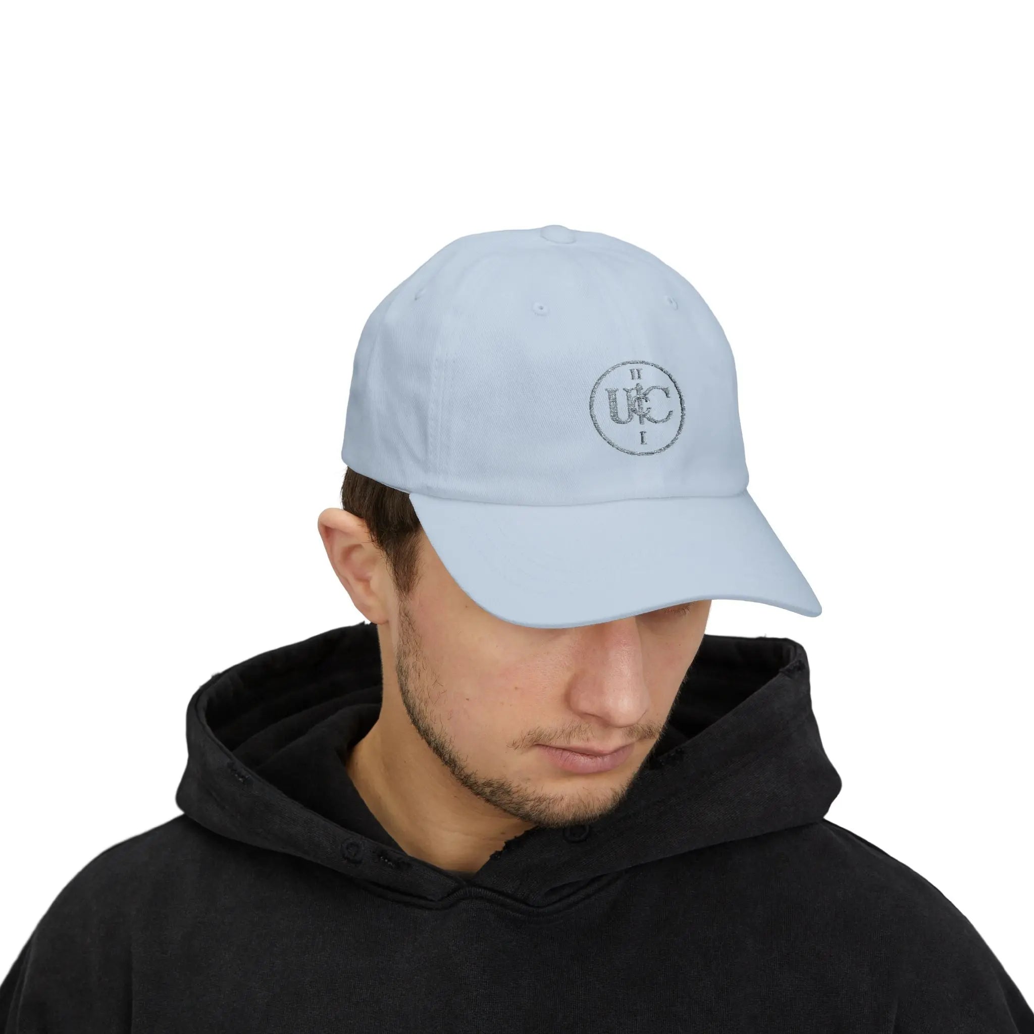 Universe II Chaos Classic Dad Hat – Embroidered U2C Emblem | Minimal Streetwear Cap Printify