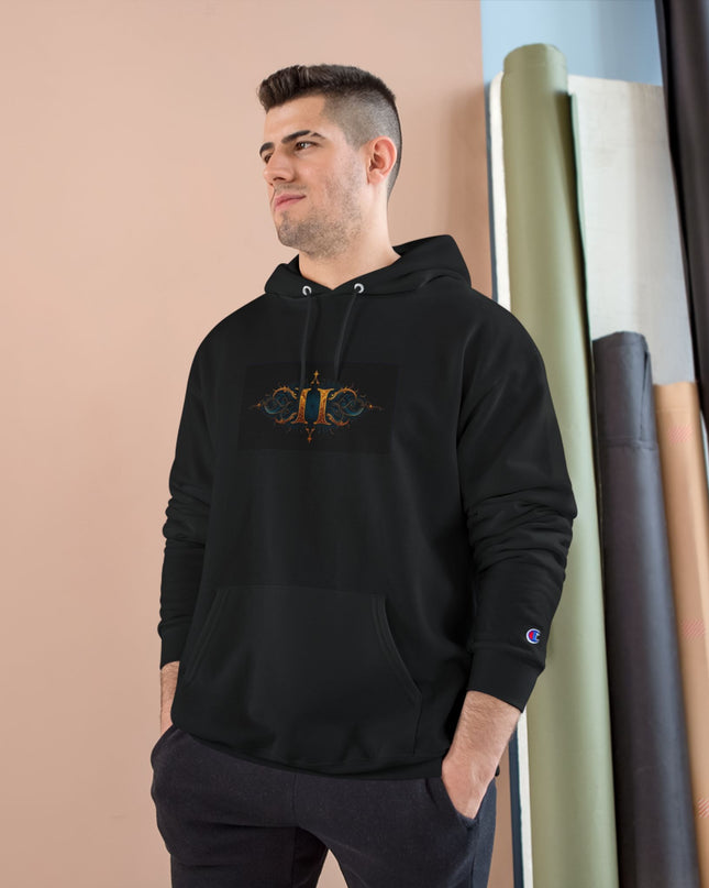 Universe II Chaos Champion Hoodie | Artistic Graphic Sweatshirt | Cozy Unisex Pullover | Inspirational Streetwear Gift