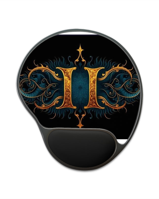 Universe II Chaos Mouse Pad With Wrist Rest | Comfort, Color, and Cosmic Inspiration