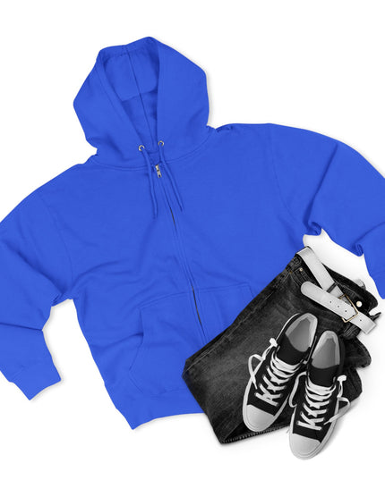 Universe II Chaos Unisex Zip Hoodie | Cozy Spiritual Streetwear | Soft Cotton Hoodie for Everyday Comfort