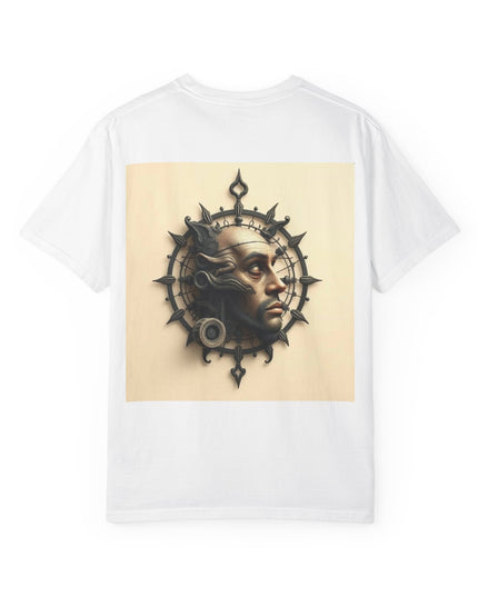 Universe II Chaos Garment-Dyed T-Shirt | Unisex Soft Cotton Tee | Relaxed Casual Streetwear | Unique Mindful Everyday Shirt