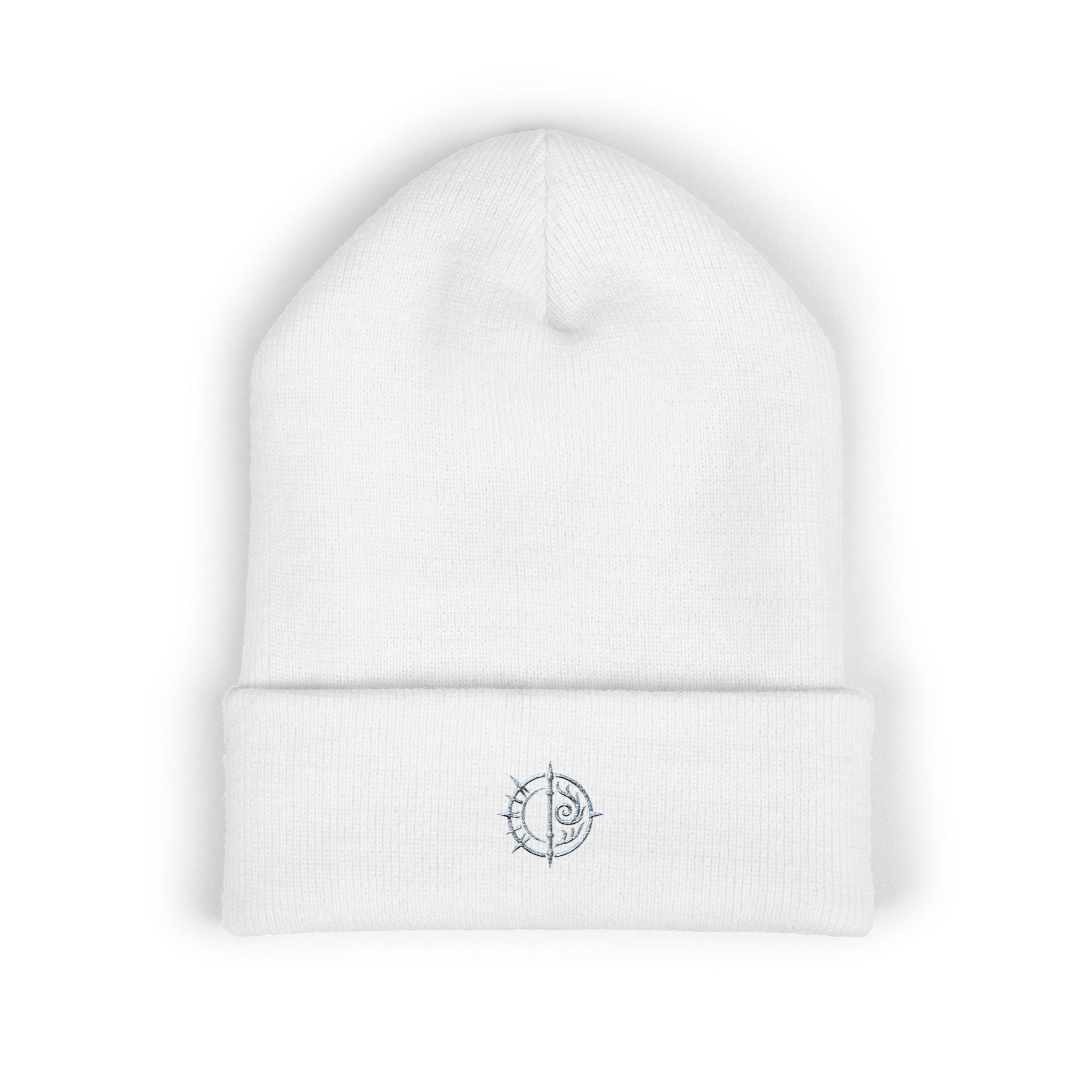 Chaos Compass Cuffed Beanie Printify