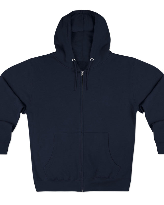 Universe II Chaos Unisex Zip Hoodie | Cozy Spiritual Streetwear | Soft Cotton Hoodie for Everyday Comfort