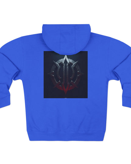 Universe II Chaos Unisex Zip Hoodie | Cozy Spiritual Streetwear | Soft Cotton Hoodie for Everyday Comfort