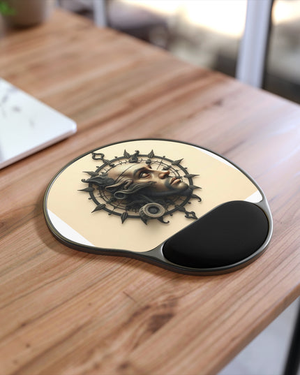 Universe II Chaos Mouse Pad With Wrist Rest | Comfort, Color, and Cosmic Inspiration