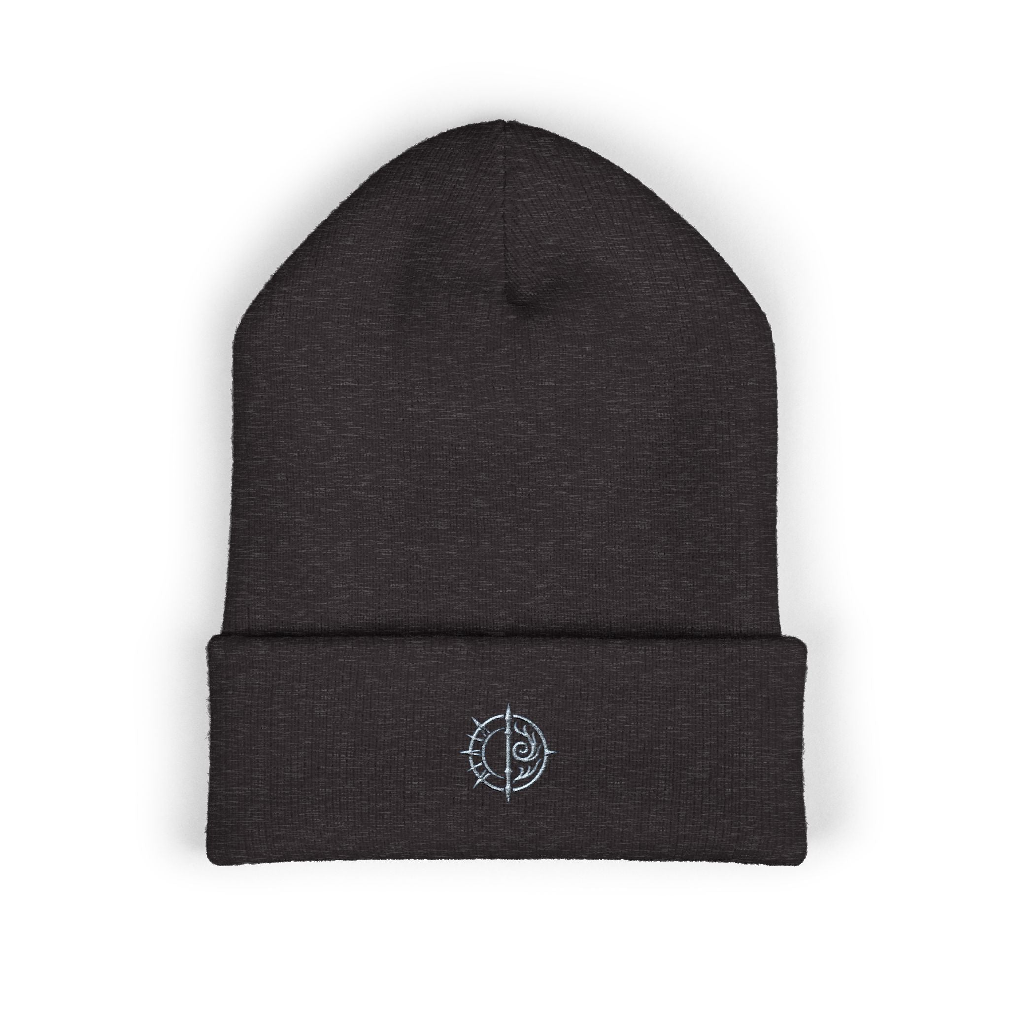 Chaos Compass Cuffed Beanie Printify