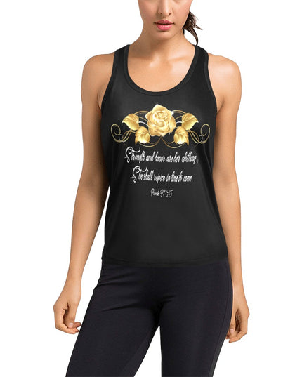 Women's Strength &amp; Honor Racerback Tank Top