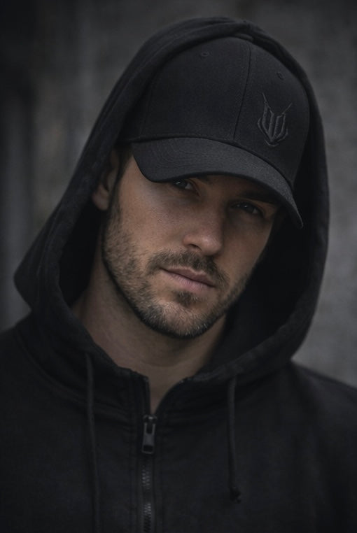 Chaos Pillars — Black on Black Flexfit (Limited 50)