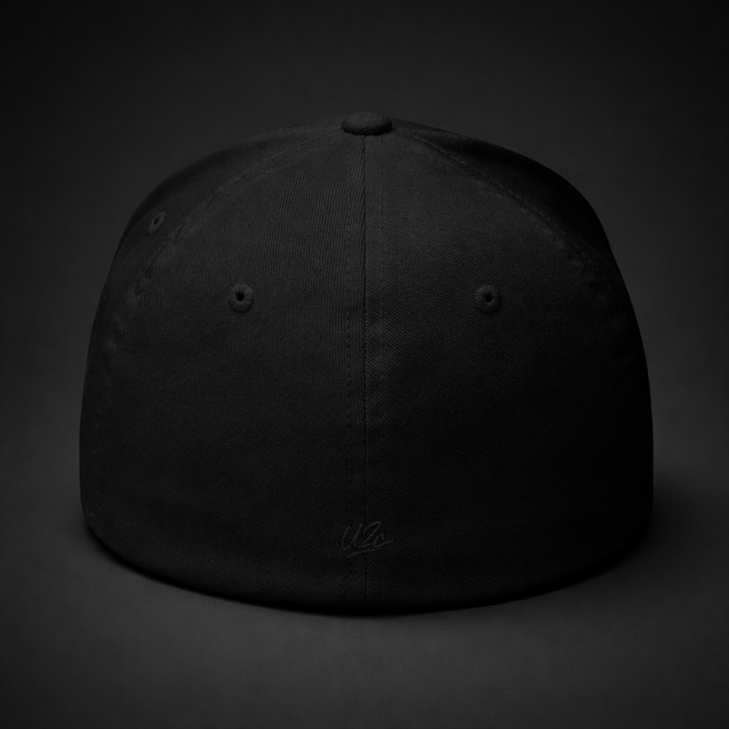 Chaos Pillars — Black on Black Flexfit (Limited 50)