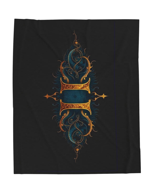 Universe II Chaos Velveteen Plush Blanket | Soft Cozy Throw for Adults | Mindful Home Decor | Luxury Snuggle Blanket