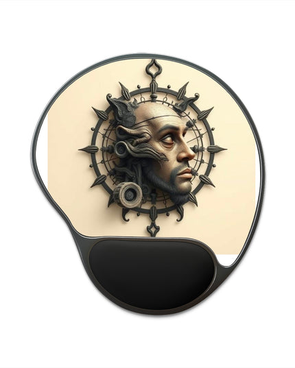 Universe II Chaos Mouse Pad With Wrist Rest | Comfort, Color, and Cosmic Inspiration