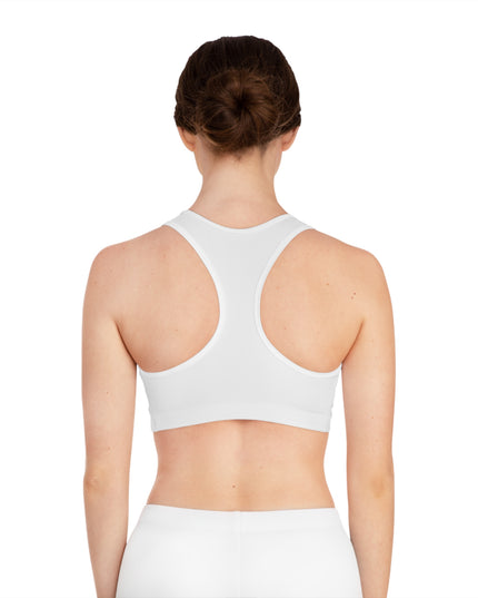 Social Battery Sports Bra - Workout, Yoga, Fitness, Self-Care, Gift for Her, Activewear, Motivational Apparel