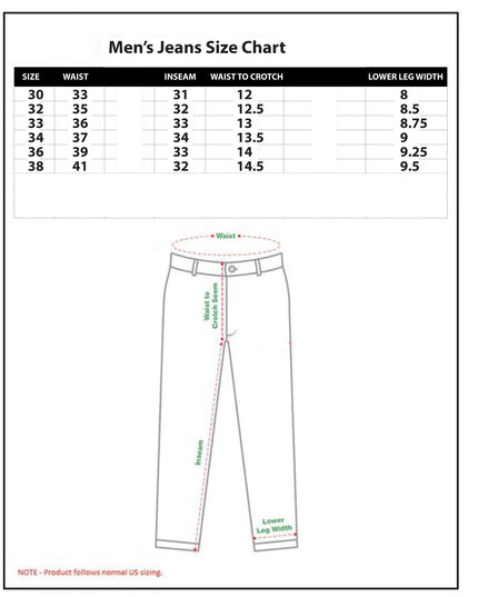 65 McMlxv Men's Premium Denim Dark Wash Jean