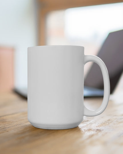 Social Battery: 2% Mug | Funny Introvert Gift | Coffee Cup for Solitude Lovers | 15oz Ceramic Mug | Dishwasher & Microwave Safe