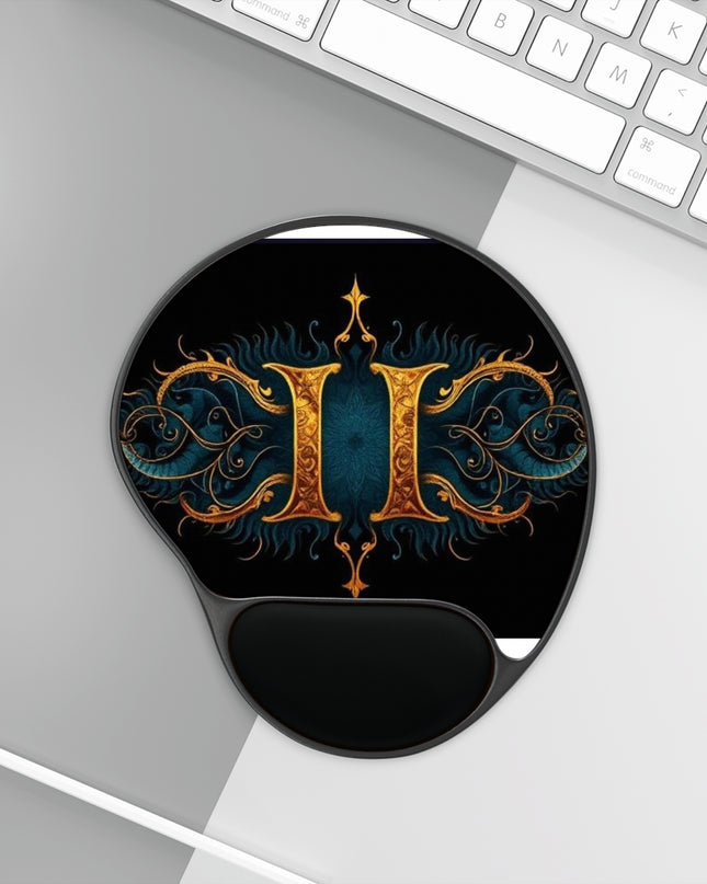 Universe II Chaos Mouse Pad With Wrist Rest | Comfort, Color, and Cosmic Inspiration