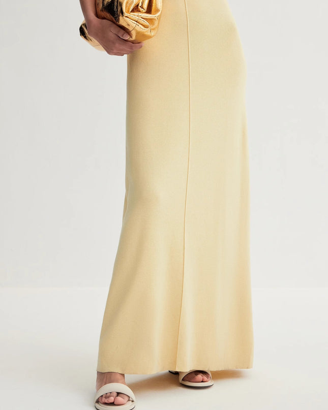 Fireladyfur Women's Merino Wool Knit Dress"Island Letters"