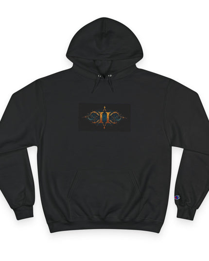 Universe II Chaos Champion Hoodie | Artistic Graphic Sweatshirt | Cozy Unisex Pullover | Inspirational Streetwear Gift