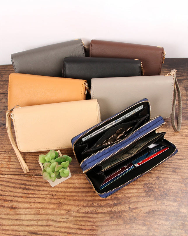 Hdg2000 - Double Zip Around Wallet