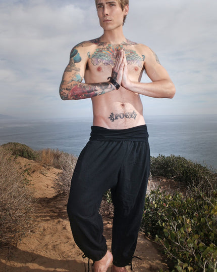 Men's Yoga Kung Fu Pants  Long