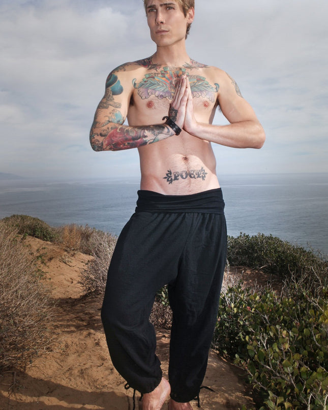 Men's Yoga Kung Fu Pants  Long