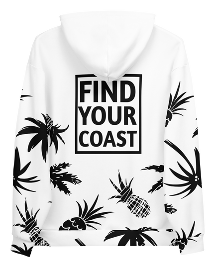 Find Your Coast® Pine and Palm Recycled Hoodie