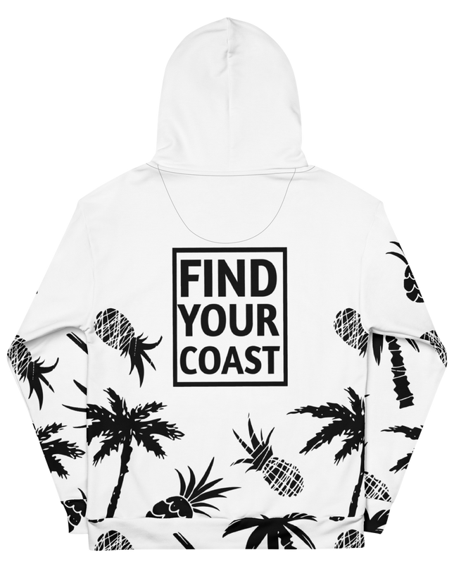 Find Your Coast® Pine and Palm Recycled Hoodie