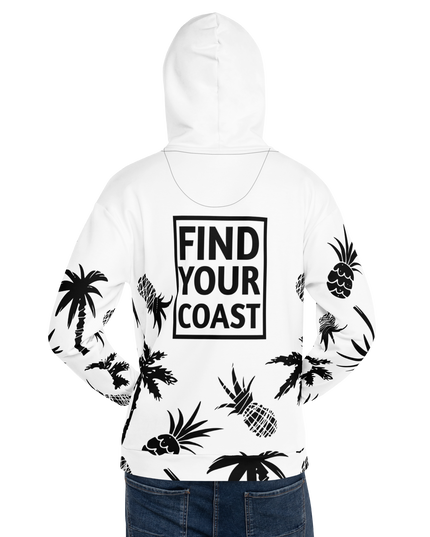 Find Your Coast® Pine and Palm Recycled Hoodie