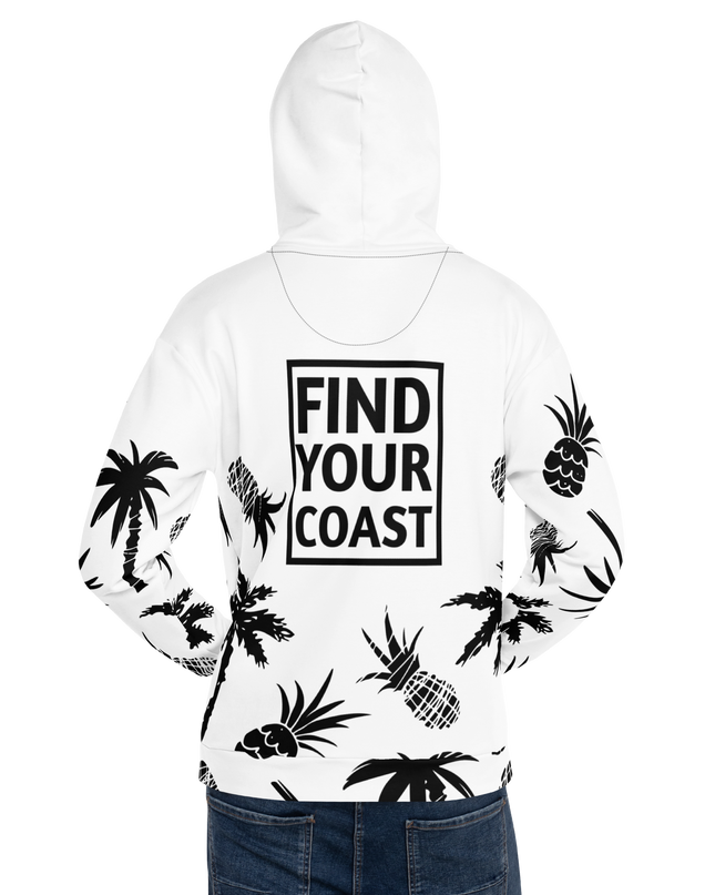 Find Your Coast® Pine and Palm Recycled Hoodie