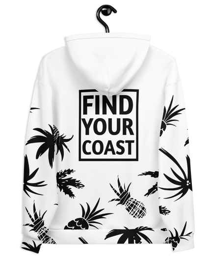 Find Your Coast® Pine and Palm Recycled Hoodie