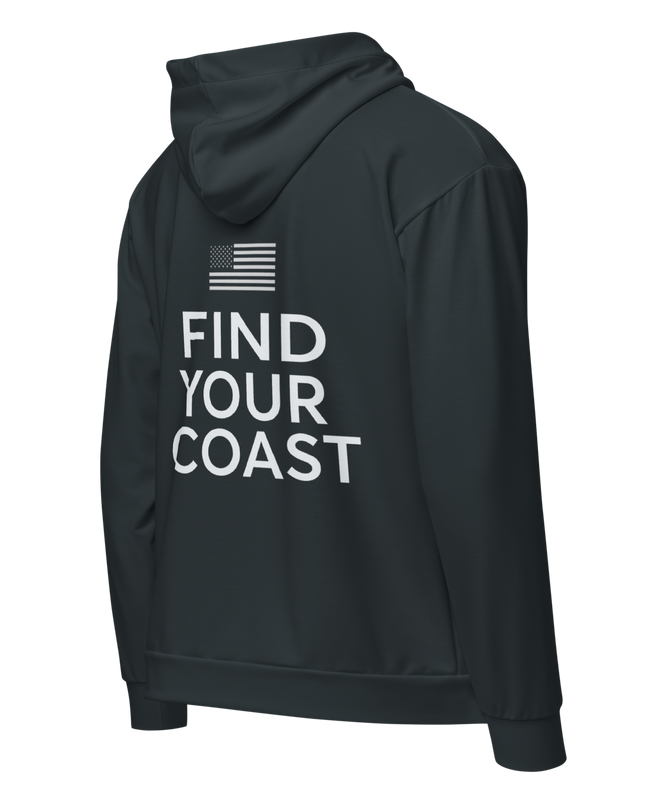 Men's Coastal Quest Dedicated Pursuit Zip Up Hoodie