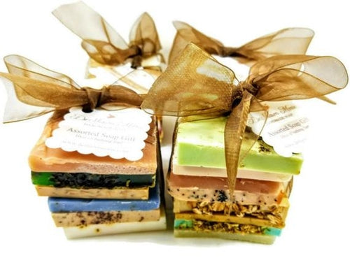 🌿  Vegan Soap Loaf Ends Grab Bag – 10 oz (6–8 Assorted Slices)