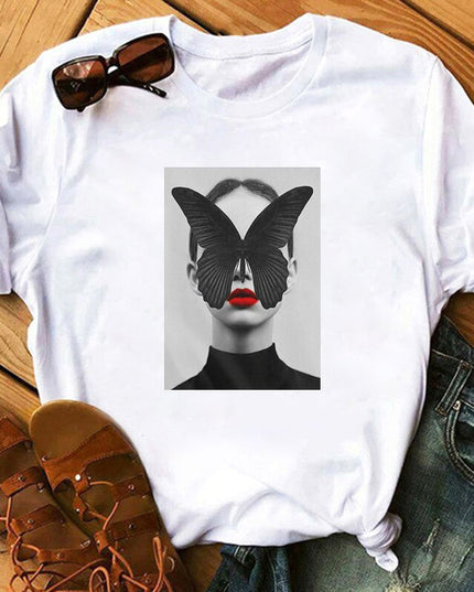 Nikaio Butterfly Printed T-Shirt