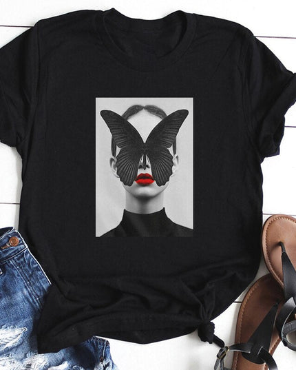 Nikaio Butterfly Printed T-Shirt