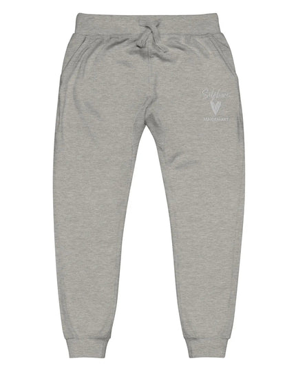 Self Love Unisex Fleece Sweatpants With Embroidery Fashion Sweatpants